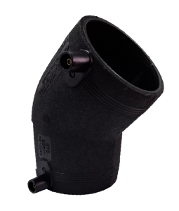 CODO 45° ELECTROFUSIÓN UNIDELTA HDPE-100, PN-16, SDR 11