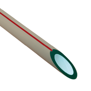TUBERÍAS PP-R, S-3,2 PN-16, LÍNEA ROJA